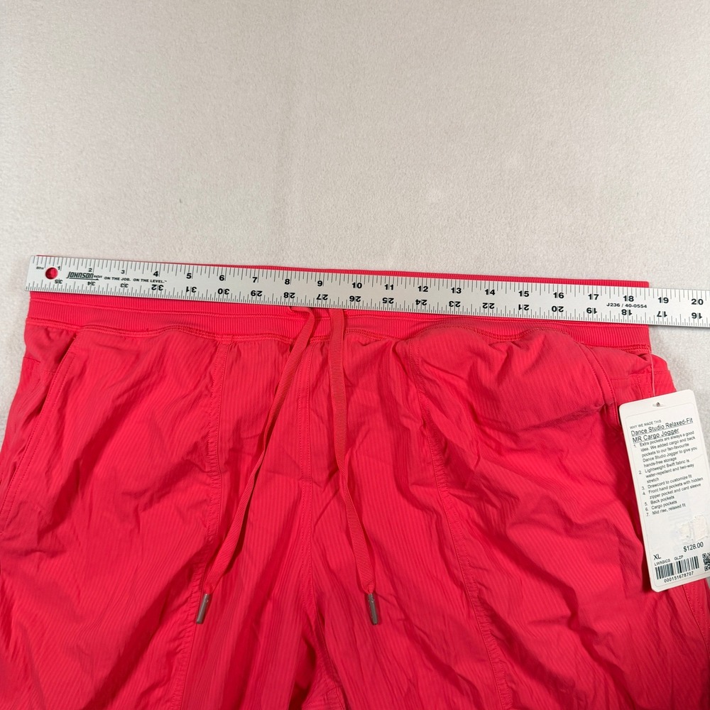 NWT Lululemon Dance Studio Relaxed Fit Medium-Rise Cargo Jogger Women Sz XL Pink - Picture 6 of 11